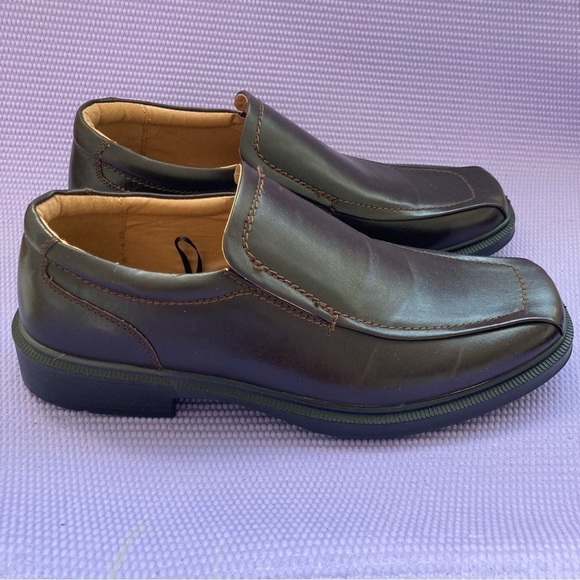 Men’s Deer Stags Brown Slip On Loafers Size 12M EUC - Picture 1 of 8
